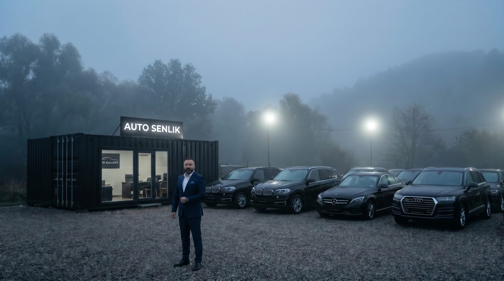 kadir abi vor der garage